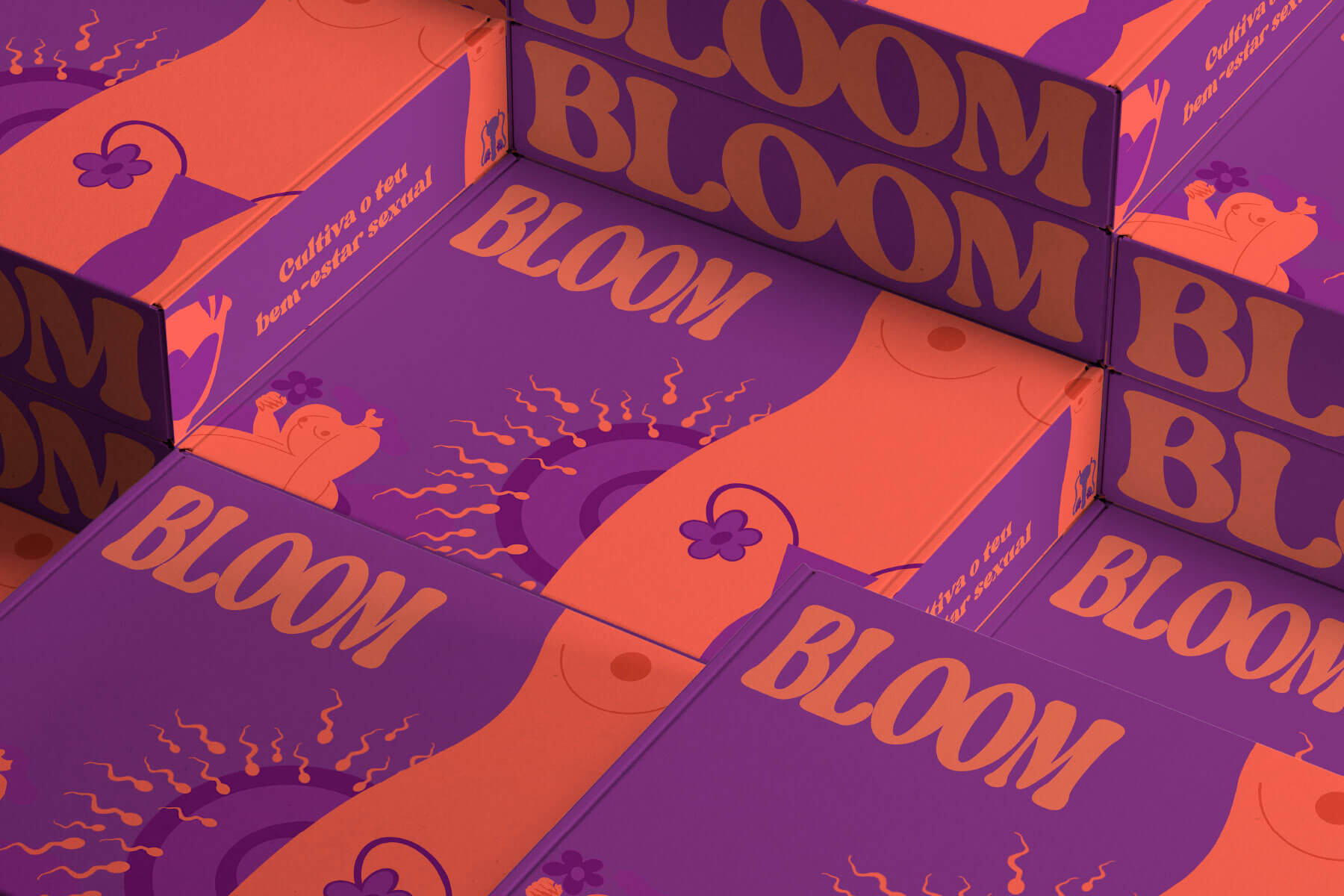packaging design for the bloom box