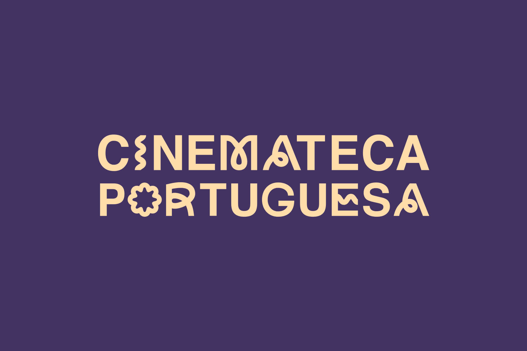 rebrand of the logo for the cinemateca portuguesa instituiton